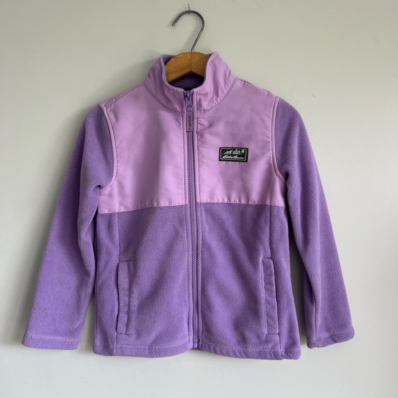 Eddie Bauer Kids Lavender Full Zip Jacket - Picture 2 of 7
